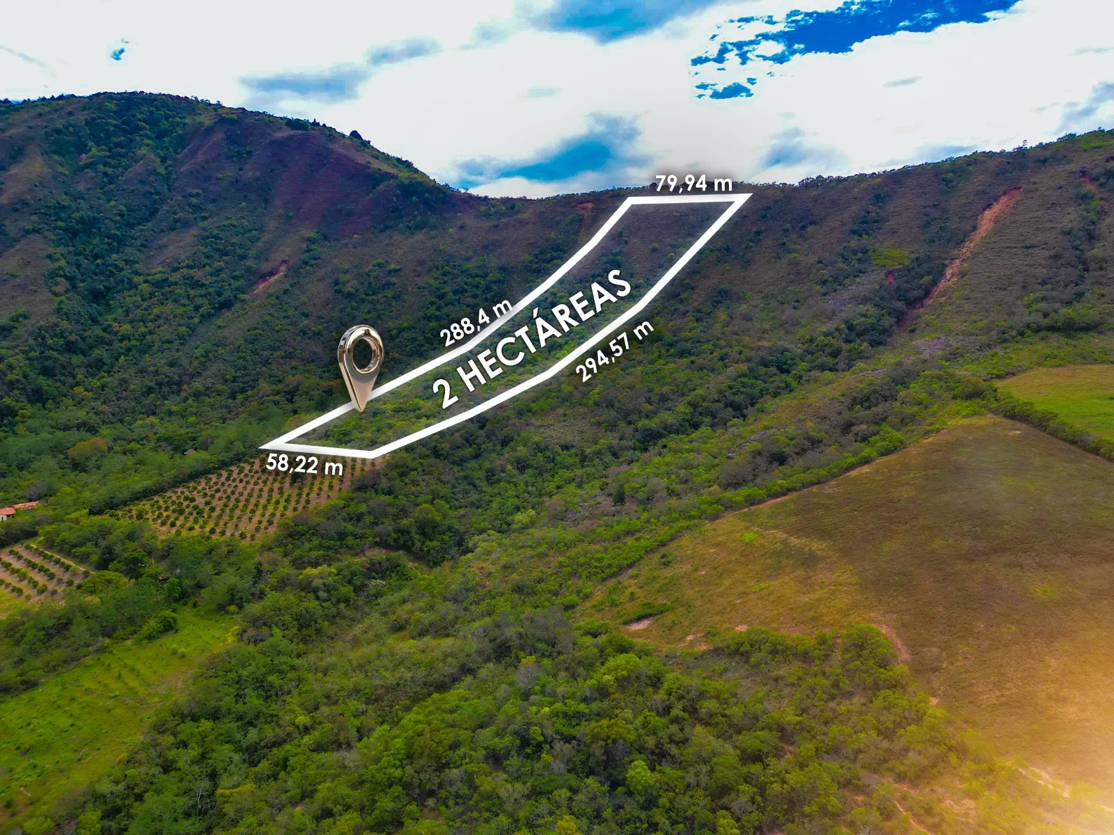 Foto 9 de 2 Hectáreas en Venta en Colina con Vista a Samaipata