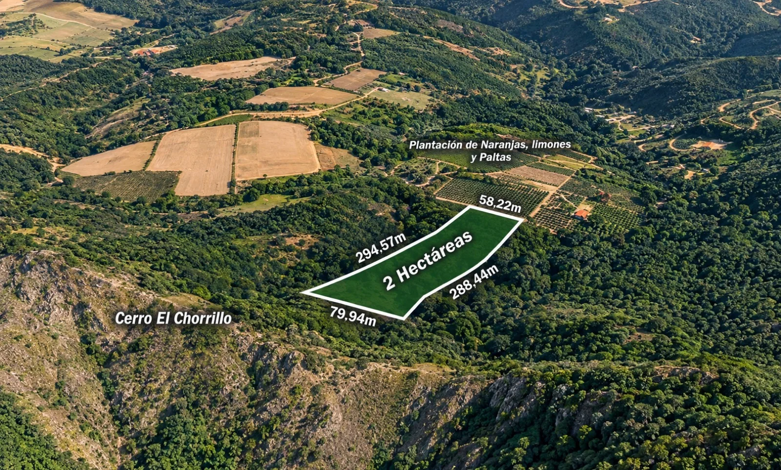 Foto 10 de 2 Hectáreas en Venta en Colina con Vista a Samaipata